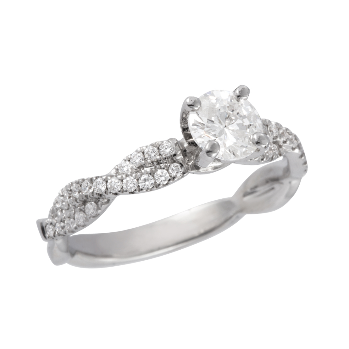 White Gold Diamond Ring
